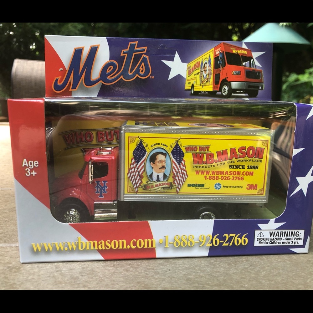 W.B. Mason Mets truck